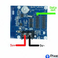HD-W00 Single Color LED Display Controller Card - WiFi Connectivity