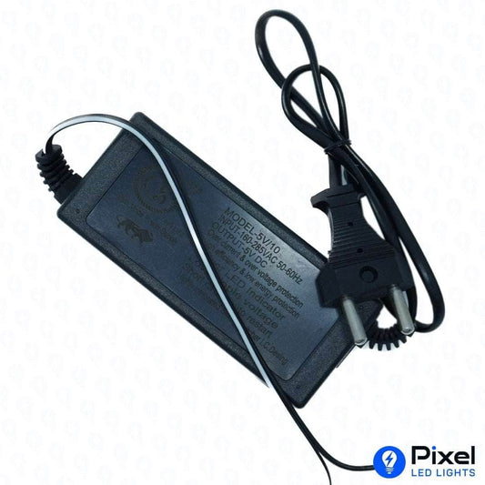 5V 10A Pixel LED Adapter for 200 LEDs - Max 50W Output - SKU 3002