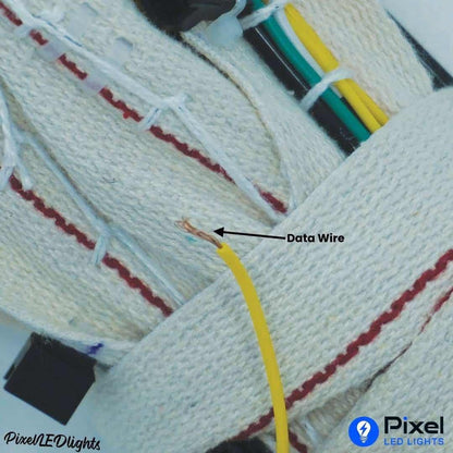 20 Feet Connection Patta for Pixel LED (20 Port Type) with 2.5mm Copper - SKU 4010