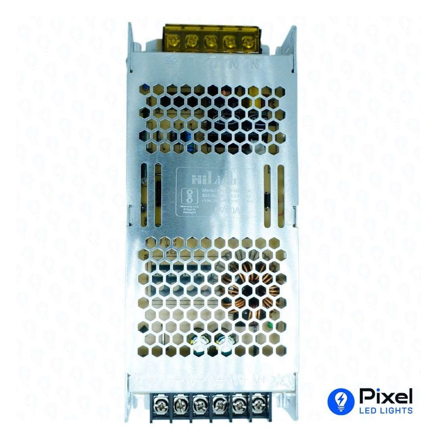 5V 40A HiLight Pixel LED Power Supply for 600 LEDs (Metal Body) - Max 200W Output - SKU 3005