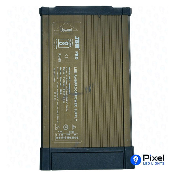 5V 100A Pixel LED Power Supply for 1300 LEDs (Rainproof Metal Body) - Max 500W Output (Generic)