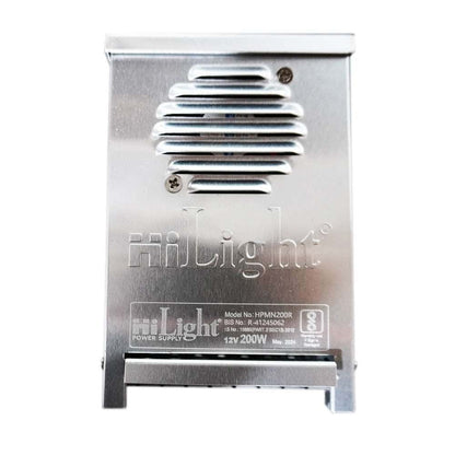 12V 16A HiLight Power Supply – 200W Output (Rainproof Metal Body)
