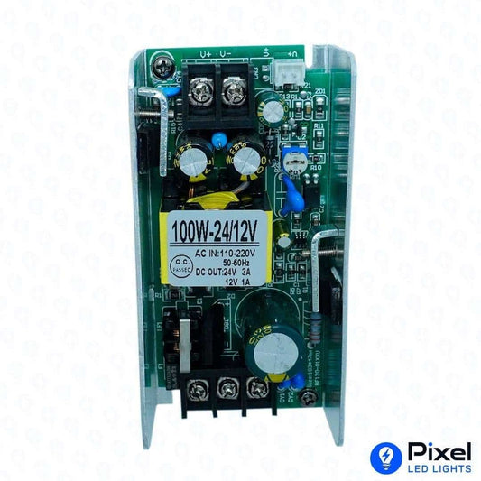 24v12v120w Power Supply for Par Lights (Compatible with Sova, BD Plus (Baisun), Stan, Big Dipper)