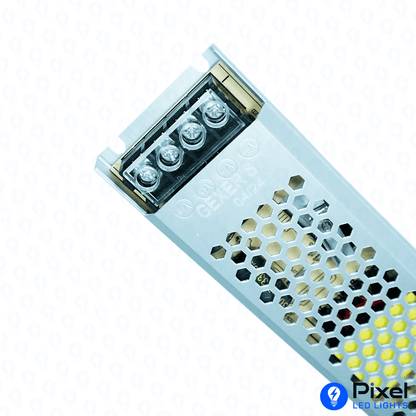 12V 35A Gexer Slim Power Supply – 400W Output (Metal Body)