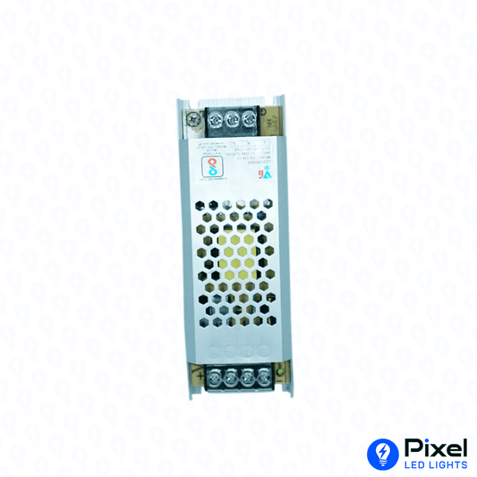 12V 10A Gexer Slim Power Supply – Max 120W Output (Metal Body)