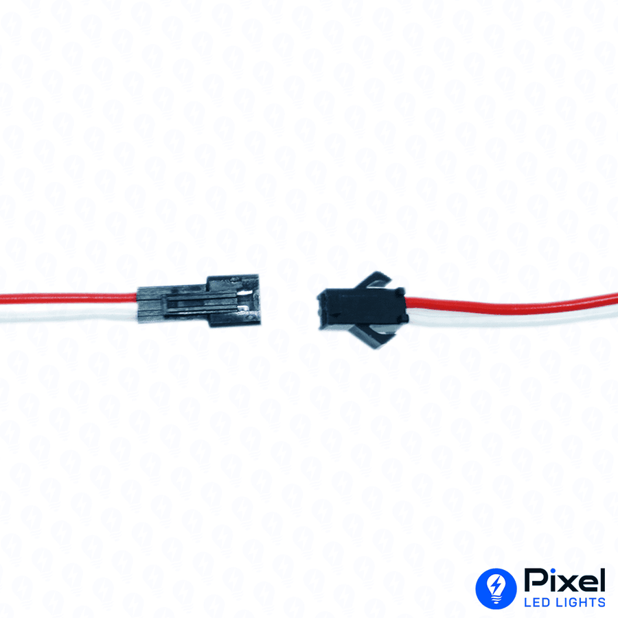 Copper Wire 2 Pin Connectors - (Pack of 10)