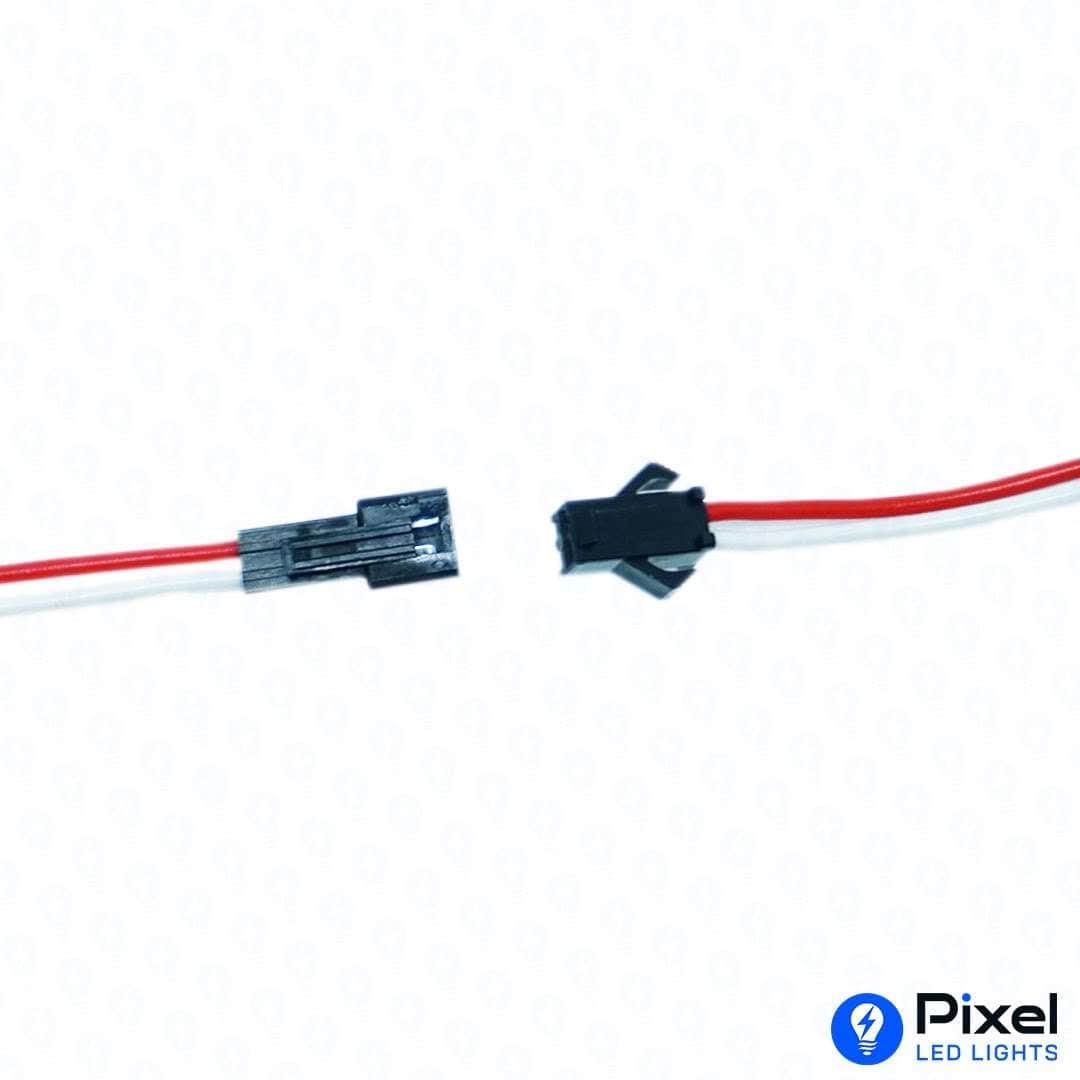 Copper Wire 2 Pin Connectors - (Pack of 10)
