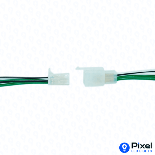 Heavy-Duty 4 Pin Copper Connector with White Cap - (Pack of 10)