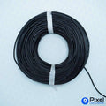 1.5 mm Single-Core Black Copper Wire, High Durability - SKU 7014