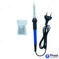 60-Watt Temperature Adjustable Electric Soldering Iron with Soldering Bits - SKU 8036