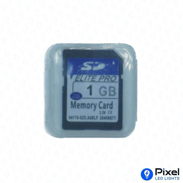 1GB SD Secure Digital Flash Memory Card - FAT Format, Compatible with T8000 TTL T8000 AC Controllers, Security Lock