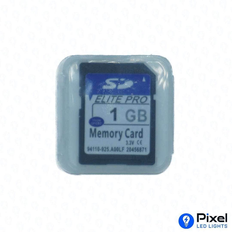 1GB SD Secure Digital Flash Memory Card - FAT Format, Compatible with T8000 TTL T8000 AC Controllers, Security Lock