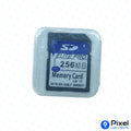 256MB SD Secure Digital Flash Memory Card - FAT Format, Compatible with T1000s Controller, Security Lock