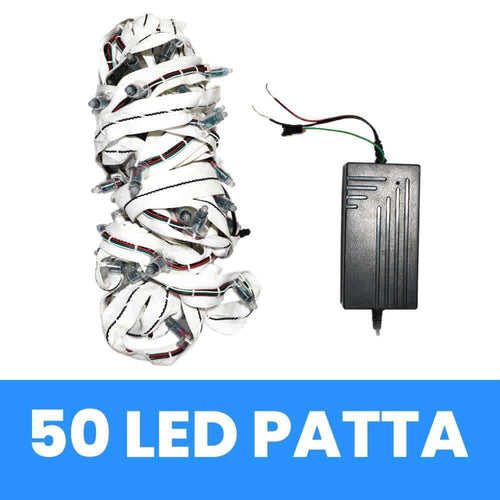Special Road Ceiling 50 LED Niwar patta set With Cap - SKU 11022