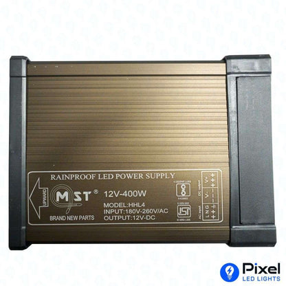 12V 35A MST Power Supply – 400W Output (Rainproof Metal Body)