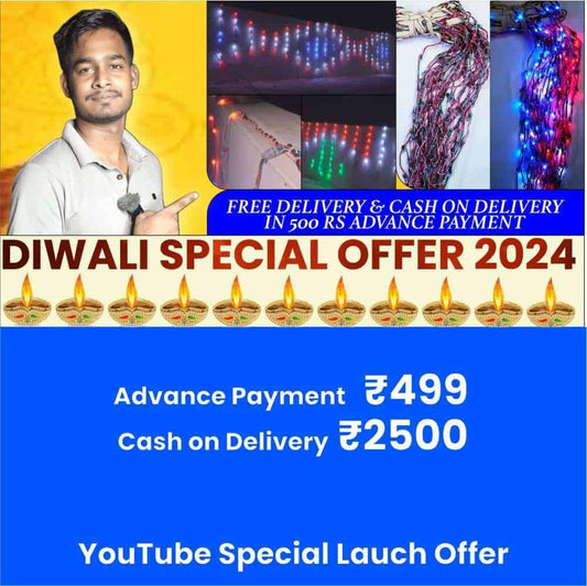 Diwali Special Toran Setup 4ft x 20ft - SKU 11027