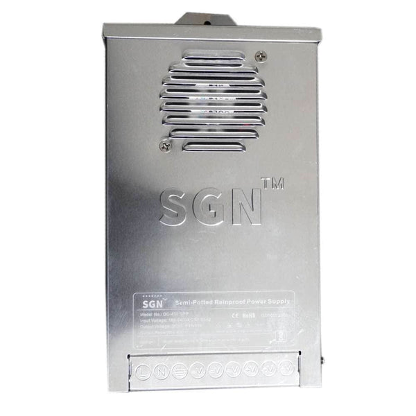 5V 80A SGN Pixel LED Power Supply for 1200 LEDs (Rainproof Metal Body) - Max 400W Output
