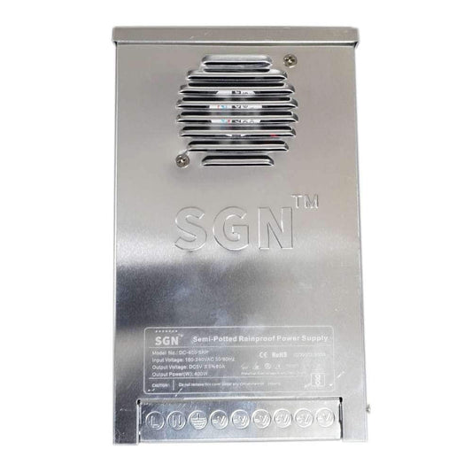 5V 80A SGN Pixel LED Power Supply for 1200 LEDs (Rainproof Metal Body) - Max 400W Output