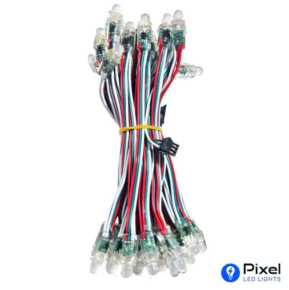 Pixel LED 5inch (Multicolor, WS2811, 50LEDs) 20 Feet Length (777 Brand)