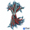 Pixel LED 5inch (Multicolor, WS2811, 50LEDs) 20 Feet Length (KDN Brand) - SKU 1002