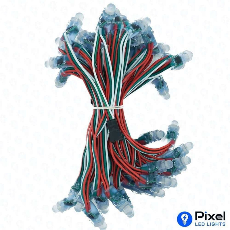 Pixel LED 5inch (Multicolor, WS2811, 50LEDs) 20 Feet Length (KDN Brand) - SKU 1002
