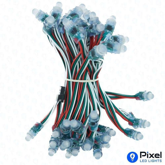 Pixel LED 5inch (Multicolor, WS2811, 50LEDs) 20 Feet Length (KDN Brand) - SKU 1002