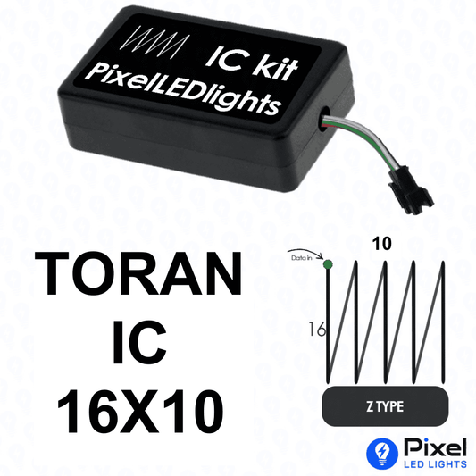 Pixel LED IC Controller for Toran Z Type 16×10 – 30+ Dynamic Effects