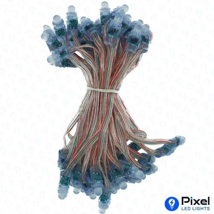 Pixel LED 5inch Gel wire (Multicolor, WS2811, 50LEDs) 20 Feet Length