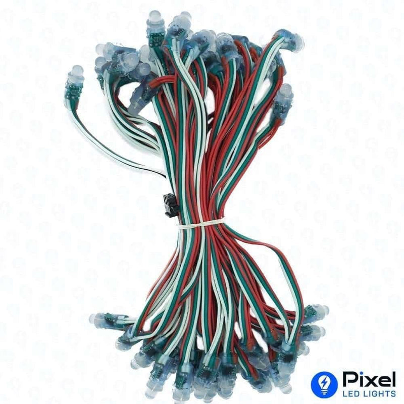 Pixel LED 7inch (Multicolor, WS2811, 50LEDs) 28 Feet Length - SKU 1003