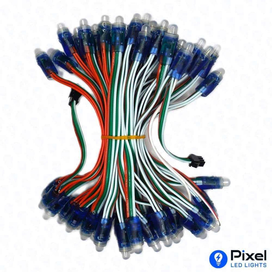 Pixel LED 5inch (Multicolor, WS2811, 50LEDs) 20 Feet Length (MST) - SKU 1009