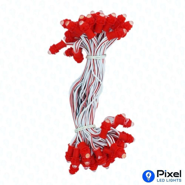 Pixel LED 5inch (Single Color, 50LEDs) 20 Feet Length - Red