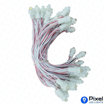 Pixel LED 5inch (Single Color, 50LEDs) 20 Feet Length - White