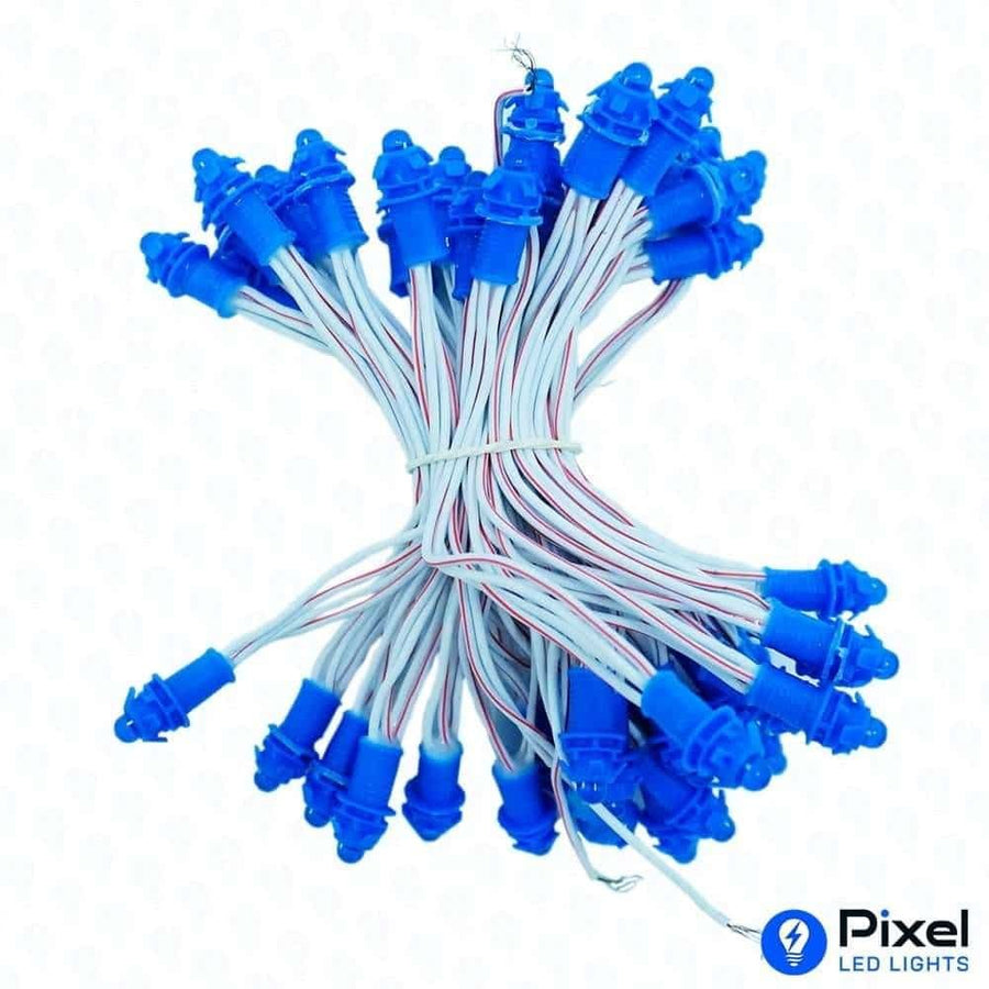 Pixel LED 3inch (Single Color, 50LEDs) 12 Feet Length - Blue