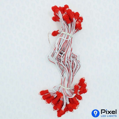 Pixel LED 7inch (Single Color, 50LEDs) 28 Feet Length - Red