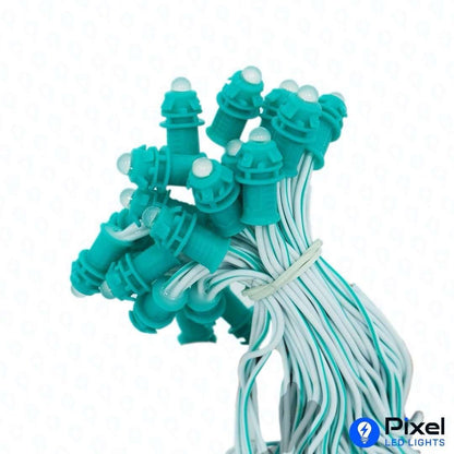 Pixel LED 7inch (Single Color, 50LEDs) 28 Feet Length - Green