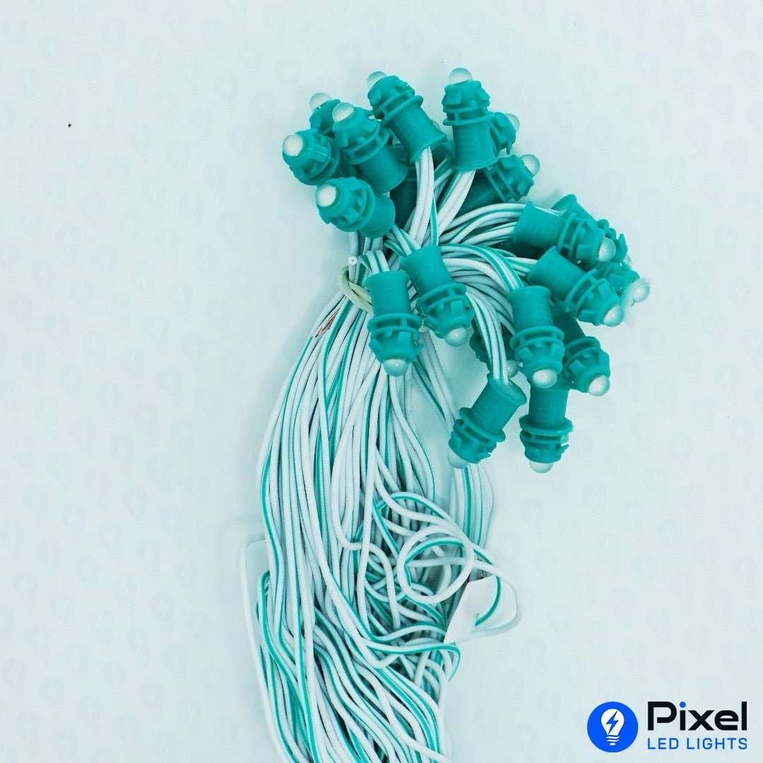 Pixel LED 7inch (Single Color, 50LEDs) 28 Feet Length - Green