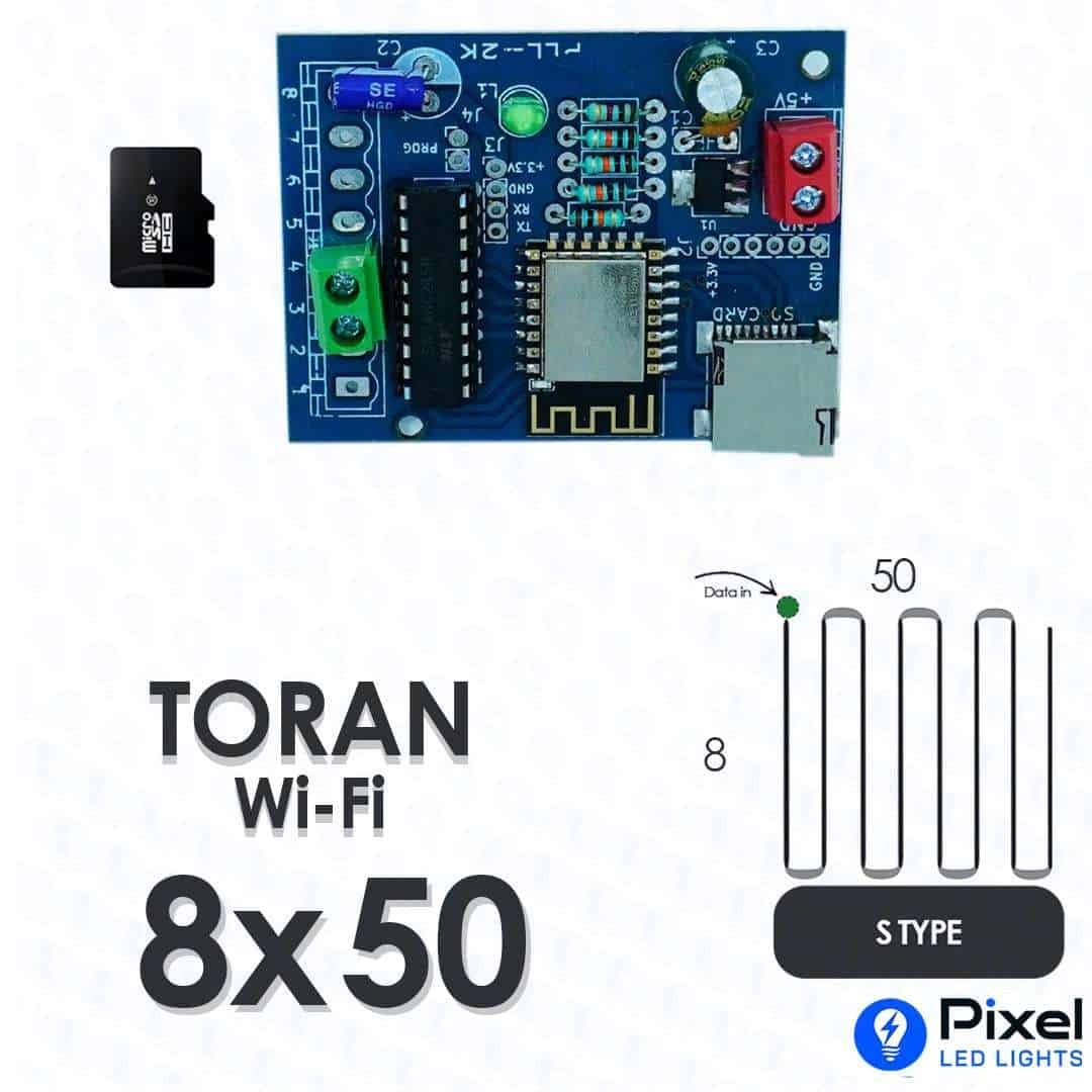 PLL2000 Wi-Fi Controller – 8×50 Toran (S Type) With 4GB SD Card