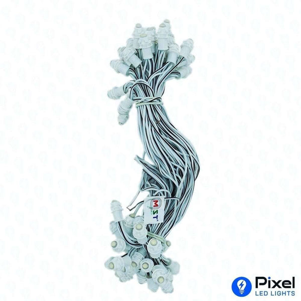 Pixel LED 7inch (Single Color, 50LEDs) 28 Feet Length - White