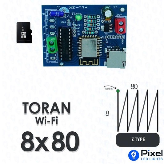 PLL2000 Wi-Fi Controller – 8×80 Toran (Z Type) With 4GB SD Card