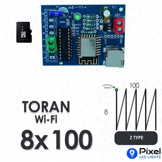 PLL2000 Wi-Fi Controller – 8×100 Toran (Z Type) With 4GB SD Card