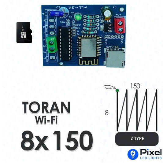 PLL2000 Wi-Fi Controller – 8×150 Toran (Z Type) With 4GB SD Card