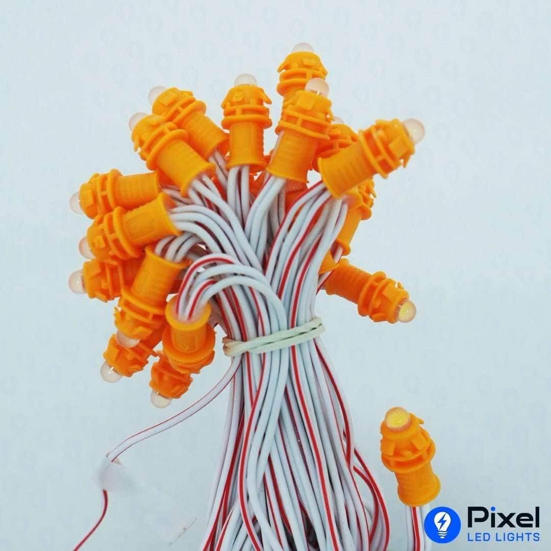 Pixel LED 7inch (Single Color, 50LEDs) 28 Feet Length - Warm White