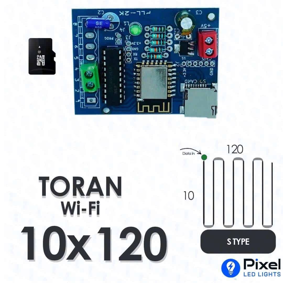 PLL2000 Wi-Fi Controller – 10×120 Toran (S Type) With 4GB SD Card