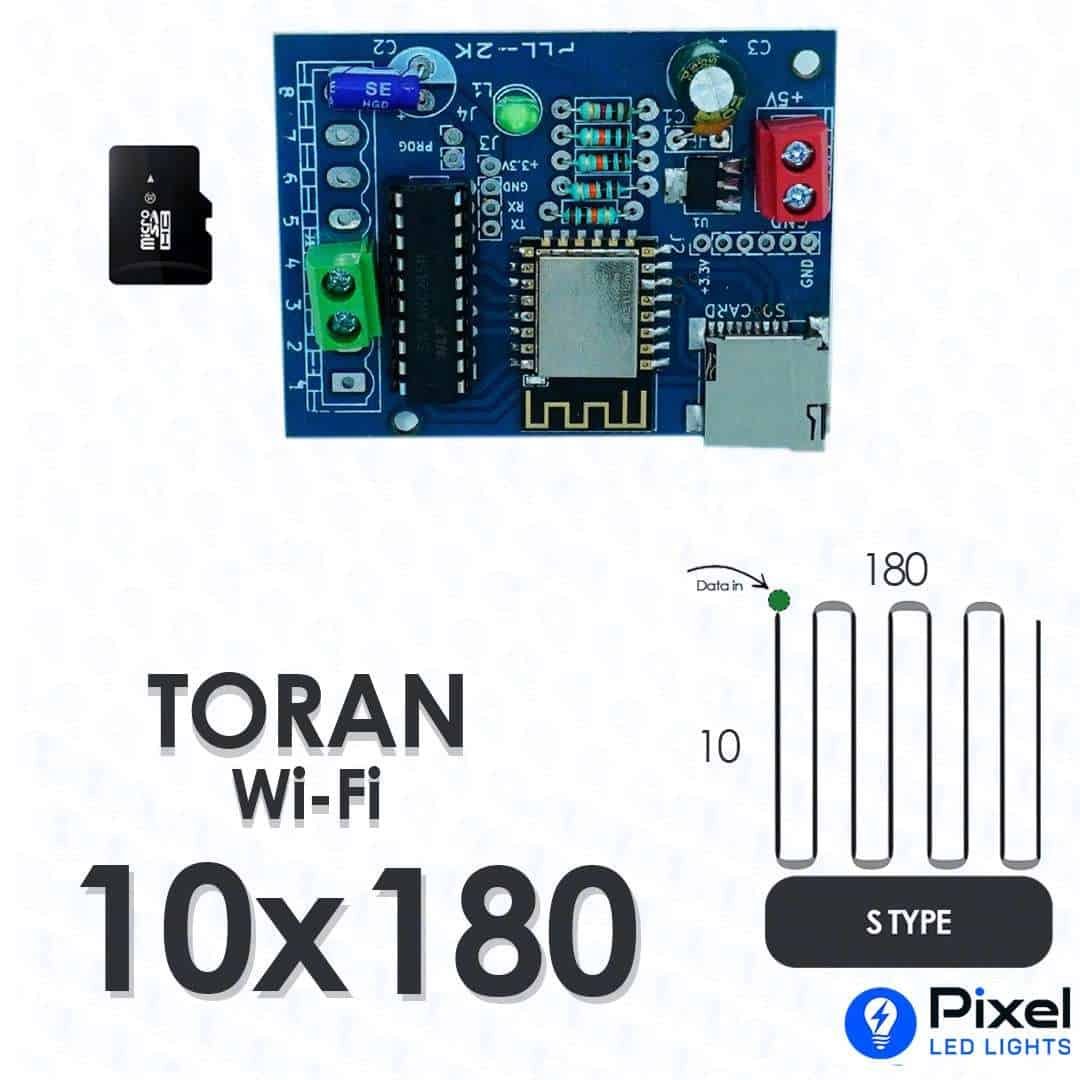 PLL2000 Wi-Fi Controller – 10×180 Toran (S Type) With 4GB SD Card