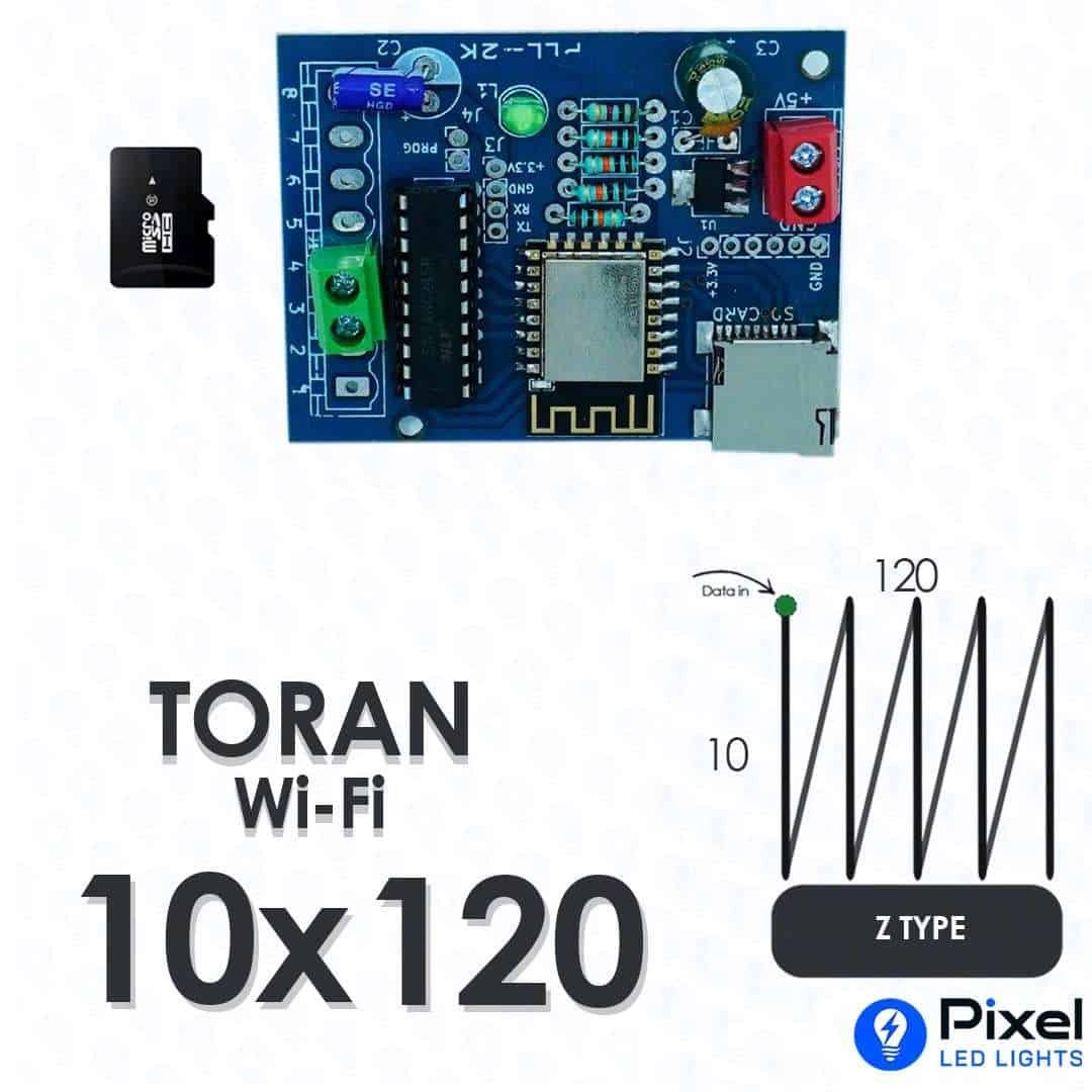 PLL2000 Wi-Fi Controller – 10×120 Toran (Z Type) With 4GB SD Card