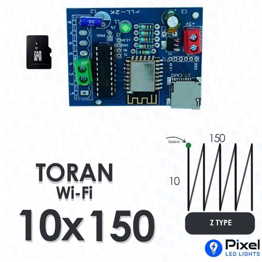 PLL2000 Wi-Fi Controller – 10×150 Toran (Z Type) With 4GB SD Card
