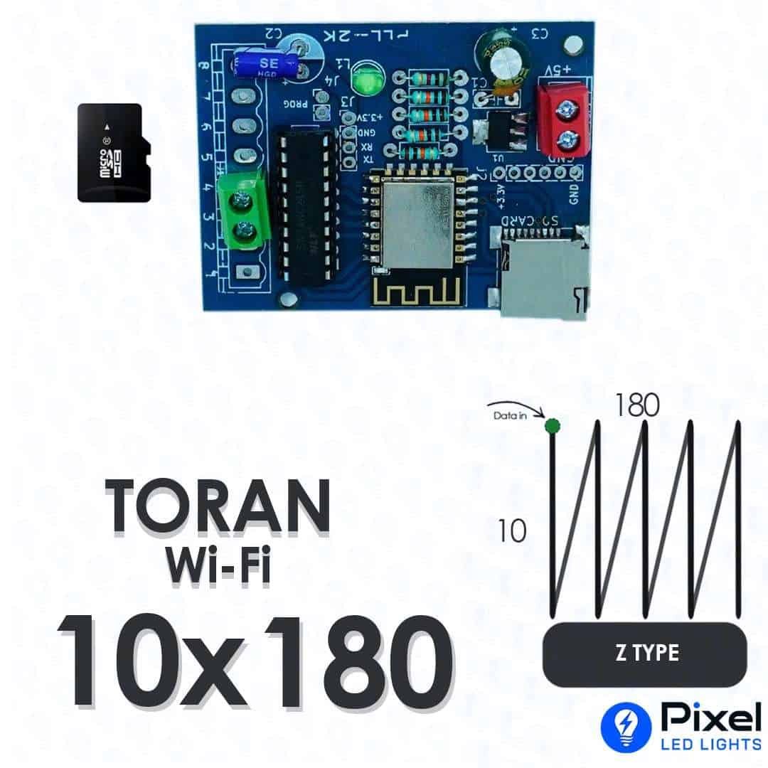 PLL2000 Wi-Fi Controller – 10×180 Toran (Z Type) With 4GB SD Card