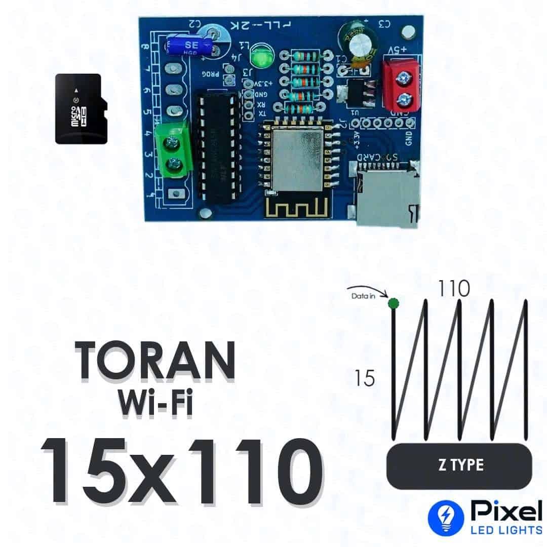 PLL2000 Wi-Fi Controller – 15×110 Toran (Z Type) With 4GB SD Card