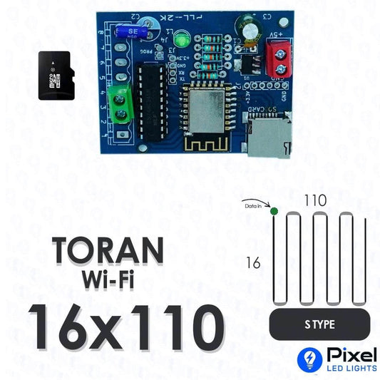 PLL2000 Wi-Fi Controller – 16×110 Toran (S Type) With 4GB SD Card