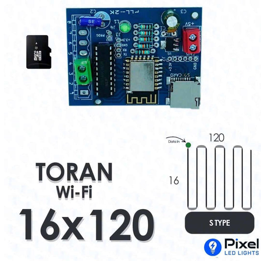 PLL2000 Wi-Fi Controller – 16×120 Toran (S Type) With 4GB SD Card